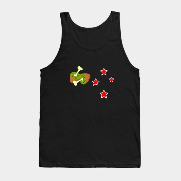 Kiwifruit New Zealand Flag Tank Top by mailboxdisco